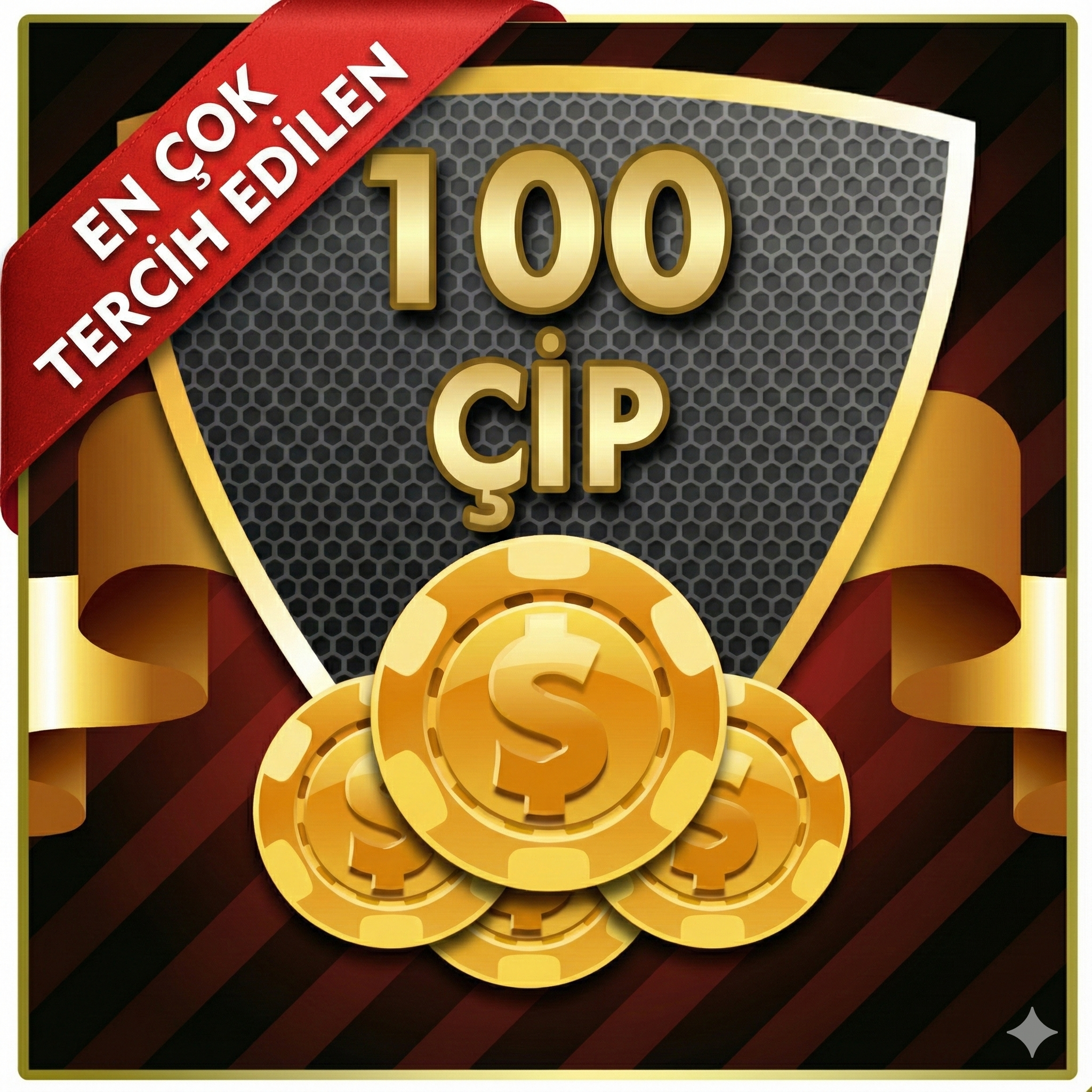 100 Çip – En Çok Tercih Edilen Standart Paket