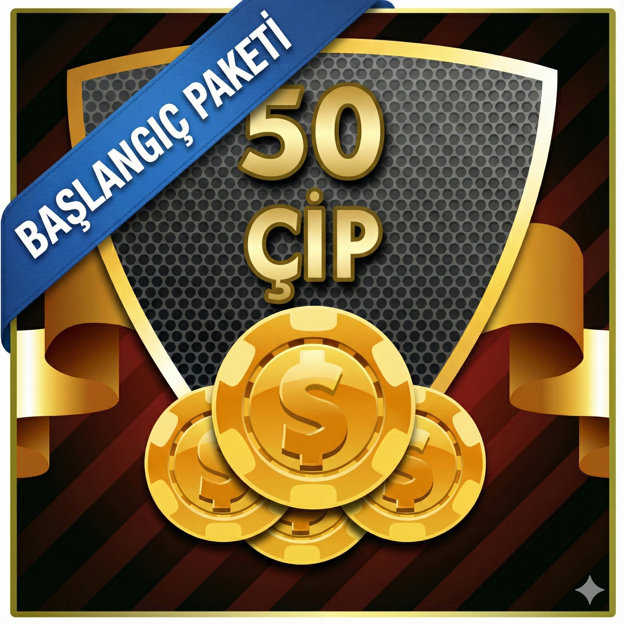 50 Çip – Başlangıç Paketi