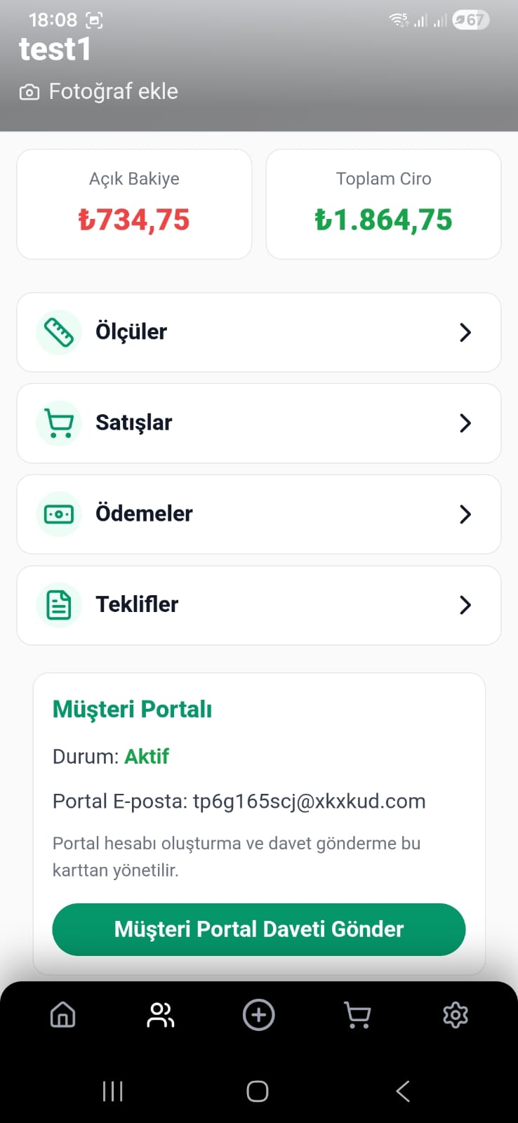 TezgahPro ölçü ve ölçülendirme